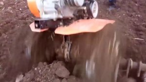 Фреза целина собственного изготовления. Испытание.