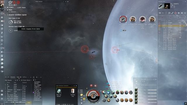Меня переиграл ФЛОТ ? Грубая ошибка в ПвП! EvE Online смотреть онлайн