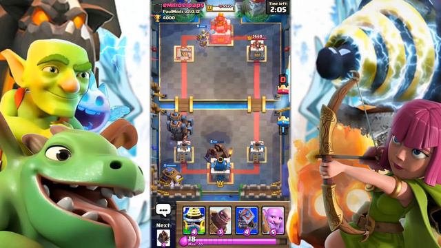 OMG"||ULTIMATE WIZARD CARD|| clash royale private server 2022 смотреть онлайн