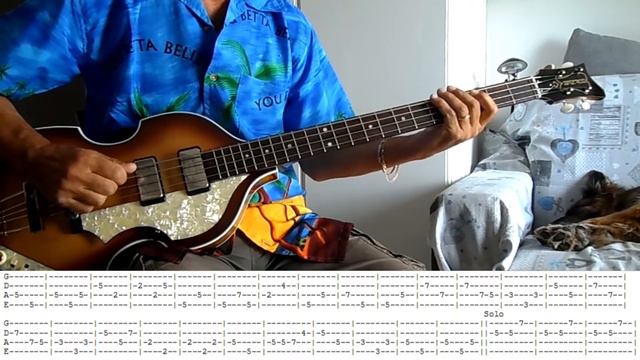 You like me too much - The Beatles - Bass Tutorial with Tabs смотреть онлайн