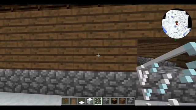 ТУТОРИАЛ КАК ПОСТРОИТЬ ЗИМНИЙ ДОМИК В МАЙНКРАФТ смотреть онлайн