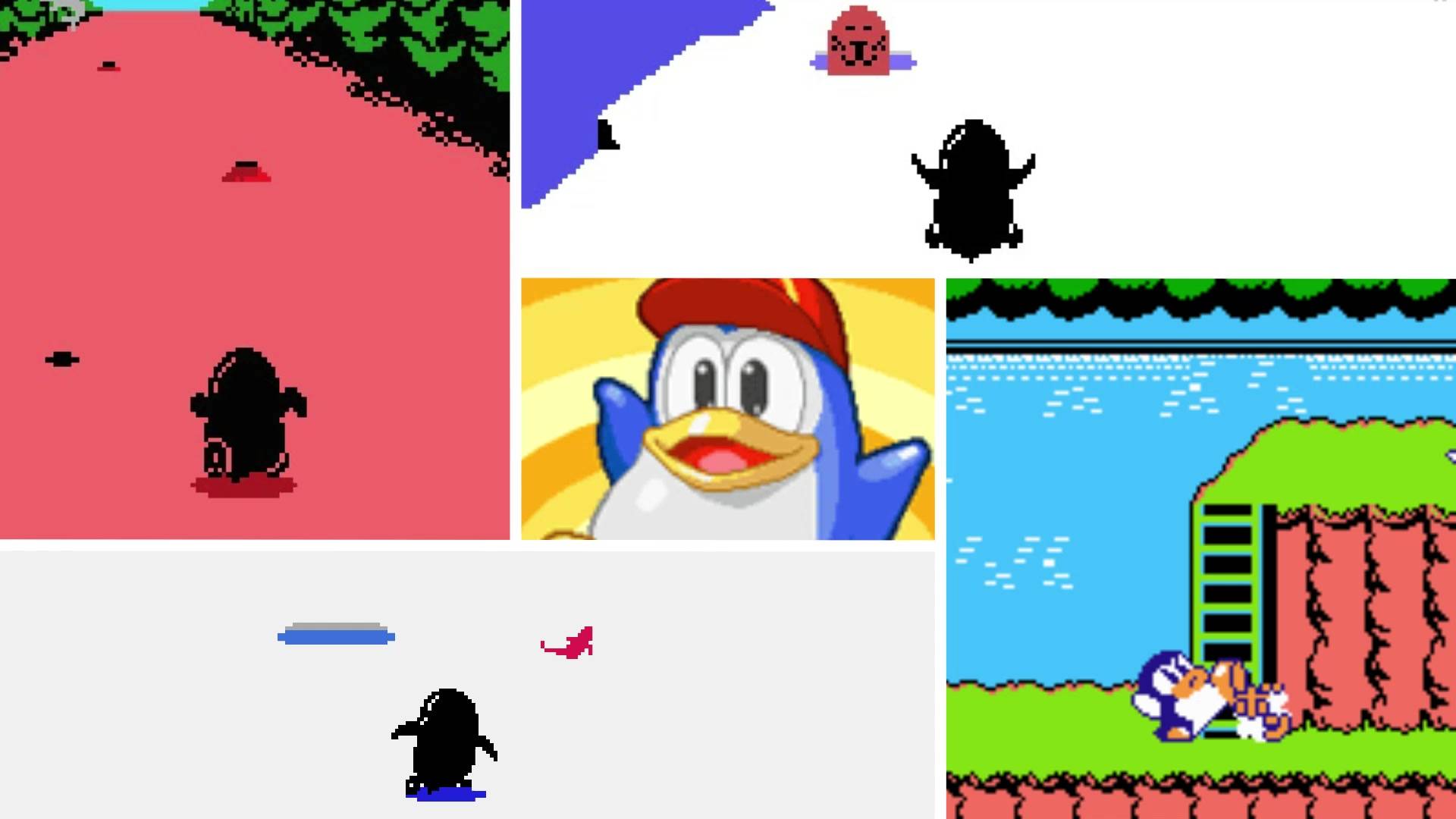 Эволюция серии игр Antarctic Adventure [1983-2003] смотреть онлайн