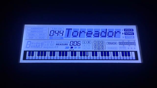 Yamaha PSR-E373/EW310/YPT-370 Demo Song 44: Carmen Toreador in F minor смотреть онлайн