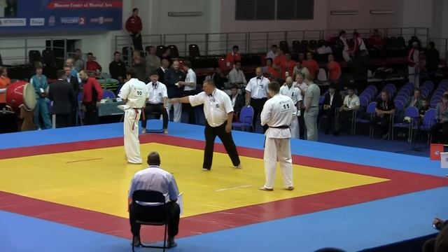 AgamaLiyev Mubariz -- DaLidovich Oleg 09.06.12 Чемпионат Европы KWU www.kyokushin.su смотреть онлайн