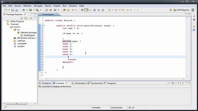 [Java] Switch statements смотреть онлайн