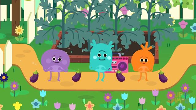 Boogie Down Baba Ganoush | Cartoon For Kids | The Bumble Nums смотреть онлайн