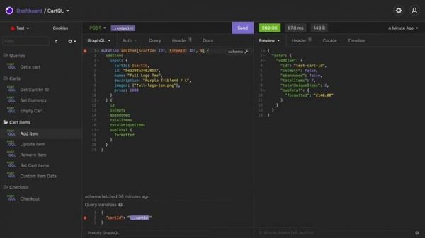 GraphQL with Insomnia API Client