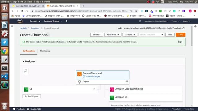 Resize an Image in AWS S3 using AWS Lambda смотреть онлайн