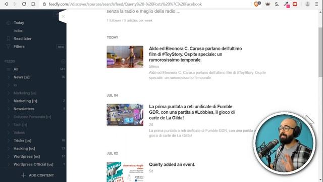 RSS.app: trasformare qualsiasi profilo social in un Feed RSS смотреть онлайн