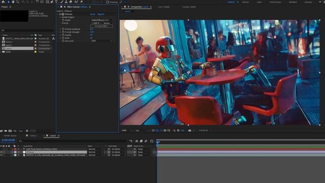 Diffusae for After Effects Preview смотреть онлайн