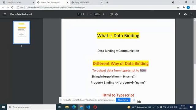 Data Binding Tutorial In Hindi смотреть онлайн