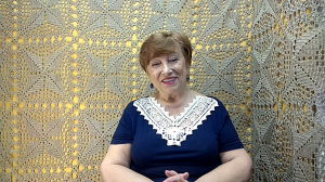 Кружевная вставка. Мастер-класс по вязанию крючком от О. С. Литвиной.