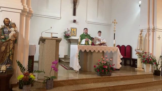 Св. Месса - понедельник 30.01.2023 в 18.00, Розарий смотреть онлайн