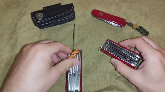 Victorinox Evolution 28. Сравнение со Swisschamp.