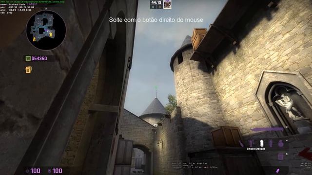 CS:GO TUTORIALS - SMOKES #1 - COBBLESTONE смотреть онлайн
