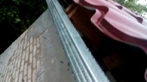Водосток за 300 рублей 9 метров из профиля для гипсокартона часть 2