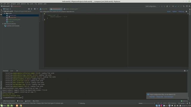 PHP 7.4 для начинающих / Урок #1 Hello World - первый тест (Docker + PHPStorm) смотреть онлайн