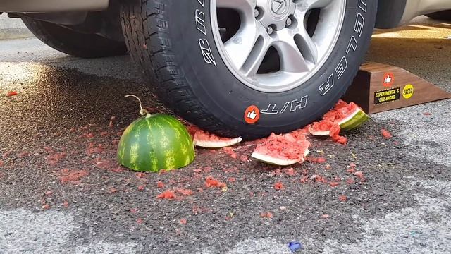 Лучшая Подборка Машина Давит Предметы под Колесом 1 Час АСМР МАШИНА