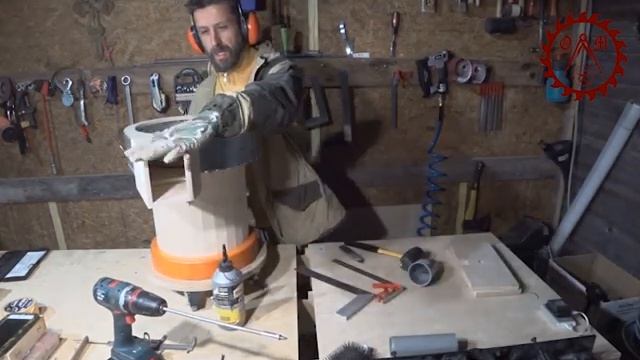 Промышленный пылесос своими руками. Industrial vacuum cleaner do it yourself. Bosch Professional смотреть онлайн