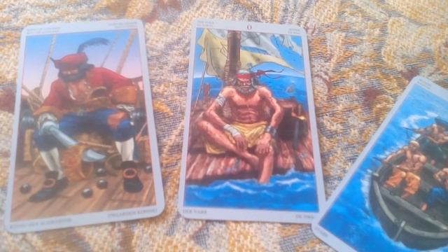Пример Расклада на работу на Таро Пиратов Карибского моря. смотреть онлайн