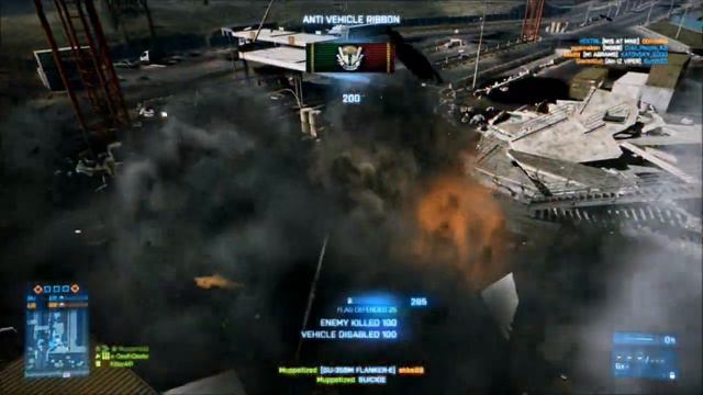 Battlefield 3: Kamikazi Jet Montage HD смотреть онлайн