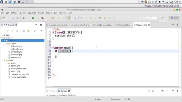 24 PHP & MySQL CMS $ SESSION and redirect URLs смотреть онлайн