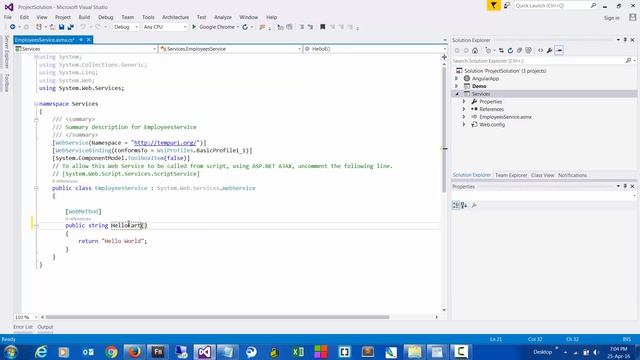 1. Connecting to MS SQL hosted in web hosting server(like godaddy/hostgator) using webservice/JSON смотреть онлайн