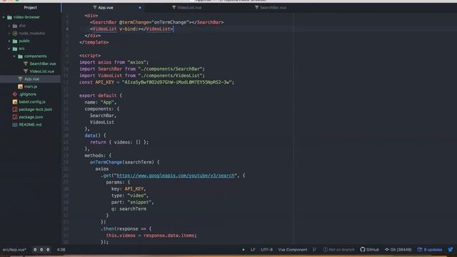 Vuejs Communicating from Parent to Child (050) смотреть онлайн