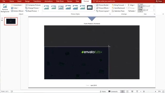 How To Crop An Image In PowerPoint