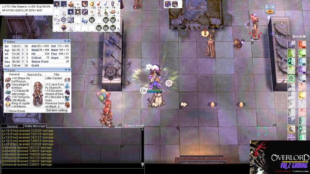IRO Chaos - Star Emperor TEST Damage Skill Falling Sky смотреть онлайн