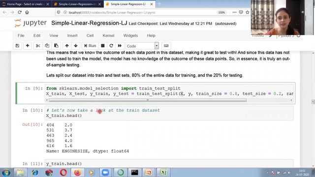 Lec_39_Implementation of Linear Regression | Python for Data Science | ICT Engineering смотреть онлайн