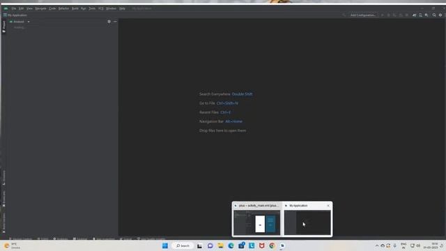 Simple hello world Program in Android studio 2023 смотреть онлайн