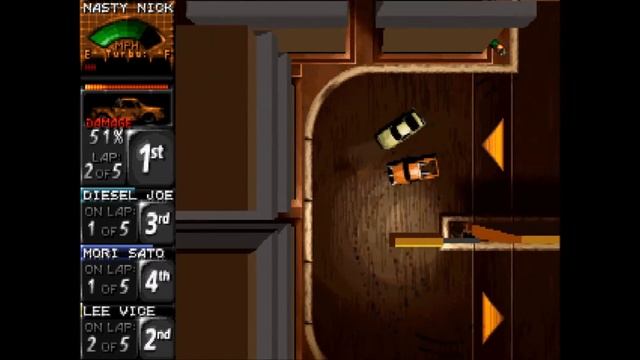 Death Rally [1996] | Full Playthrough With Weapons [Speed Makes Me Dizzy+Commentary] смотреть онлайн