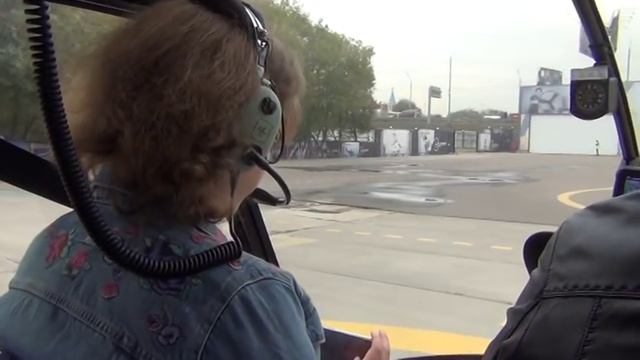 Дети и я летим на вертолете над Москвой 11 сент 2018 года Марина Линдхолм