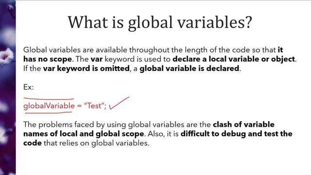 Global Variable in JavaScript | Global Variable in Hindi | Global Variable क्या है смотреть онлайн