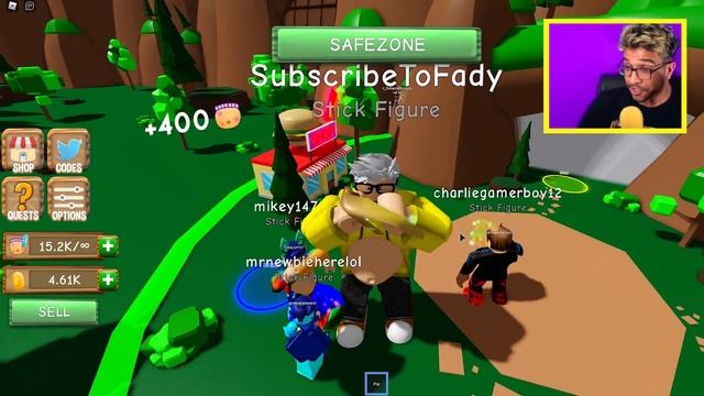 Is this THE FATTEST MAN in Fat Simulator? (Roblox - Munching Masters) смотреть онлайн