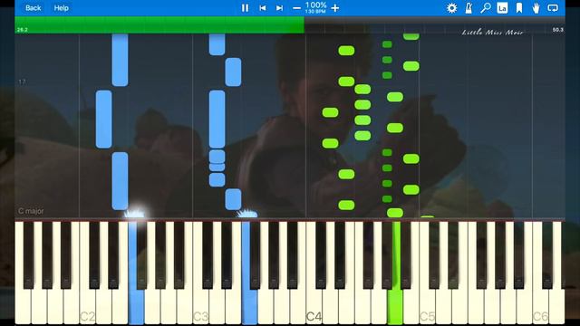 [The Adventures of Sharkboy and Lavagirl] Dream - Robert Rodriguez || Synthesia Piano Tutorial смотреть онлайн