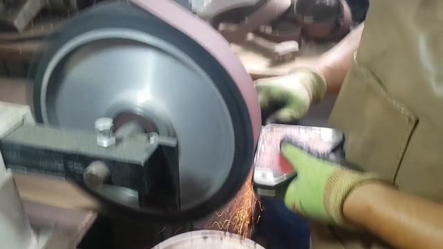 HSS(High Speed Steel)...knife making 수제 칼 #4 смотреть онлайн