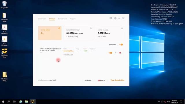 Como resolver failed benchmark CPU nicehash facil e rapido смотреть онлайн