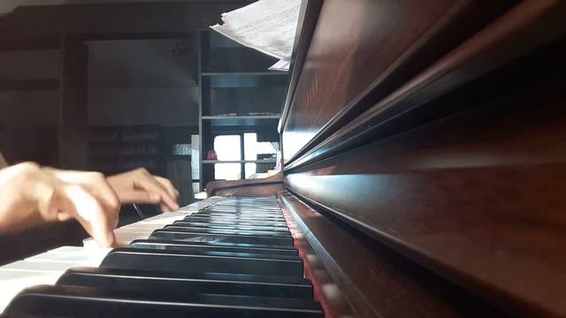 Беларуская полька "Янка# играем на пианино(фортопиано) смотреть онлайн