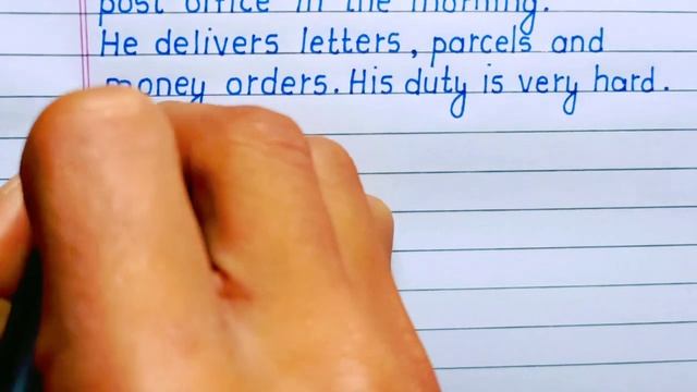essay on The Postman | The Postman essay in english | paragraph on The Postman смотреть онлайн