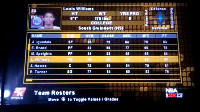 Nba 2k13 Psp Philadelphia 76ers roster update смотреть онлайн
