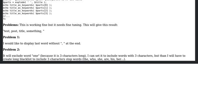 Wordpress: Wordpress title as keywords (tags) with excluded stop words смотреть онлайн