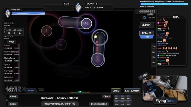 Galaxy Collapse [Galaxy] #1 with 1700 combo смотреть онлайн