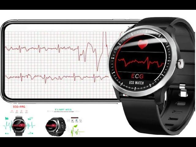 LEMFO ECG PPG Смарт-часы с электрокардиографом ЭКГ смотреть онлайн