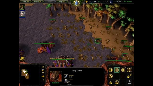 Warcraft 3: ZERG Campaign 03 - Power of the Horde смотреть онлайн
