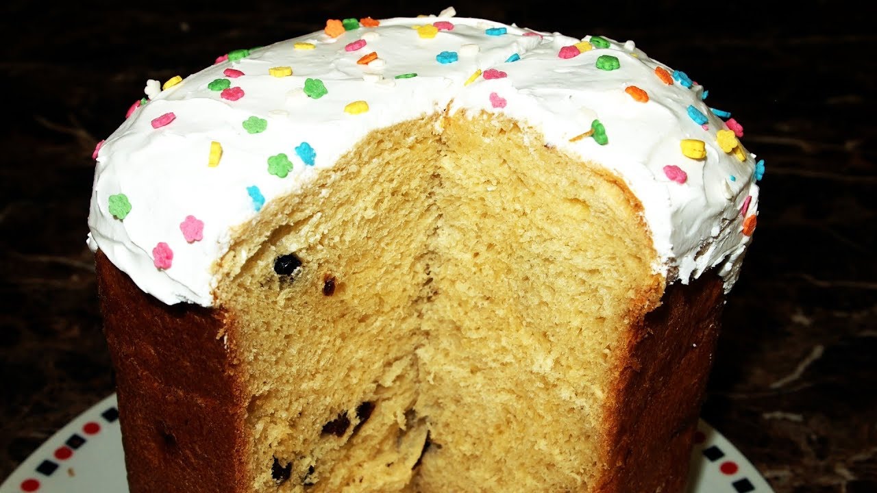 КЛАССИЧЕСКИЙ КУЛИЧ в хлебопечке! Рецепты на ПАСХУ смотреть онлайн