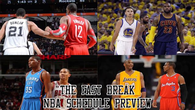 2015-16 NBA Schedule Preview смотреть онлайн