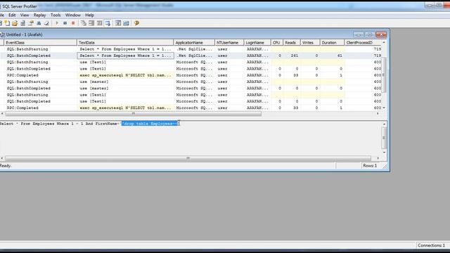 Prevent sql injection with dynamic sql in arabic смотреть онлайн
