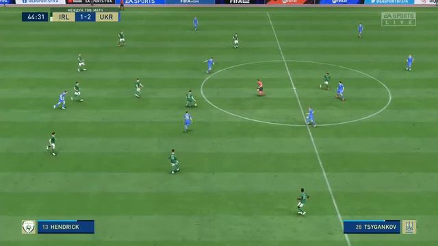 Ирландия - Украина : Лига Наций 2 тур 08.06.2022